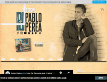 Tablet Screenshot of pablo-perea.com